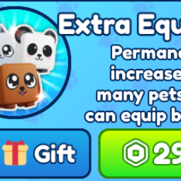 Bubble Gum Simulator Infinity - Extra equips [299r] 0